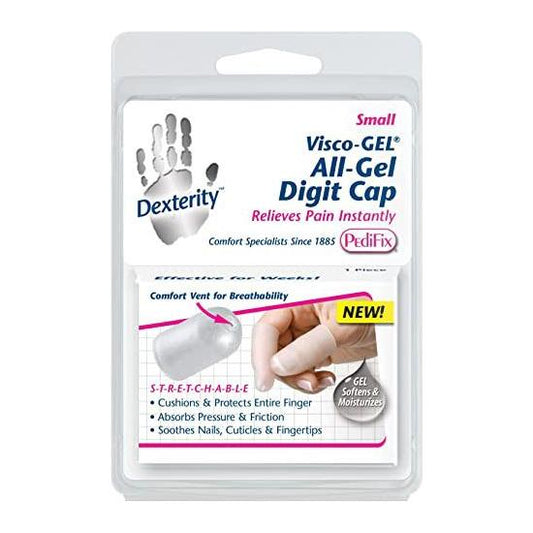PediFix Visco Gel Finger Protection Digit Cap Small Each