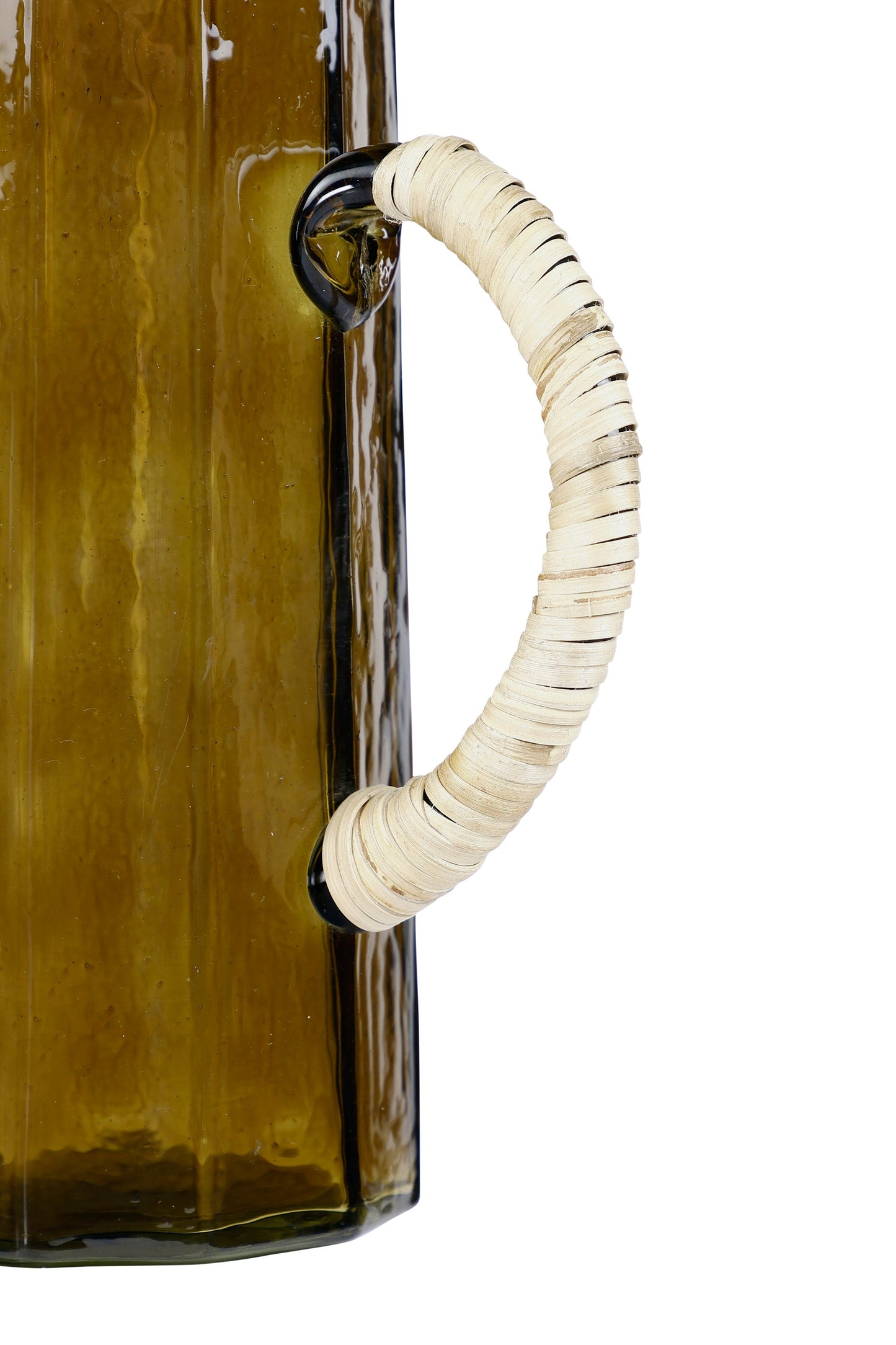 Hammered water pitcher, Brown- 6.25 x 9.5 Inches ( Set of 2 )