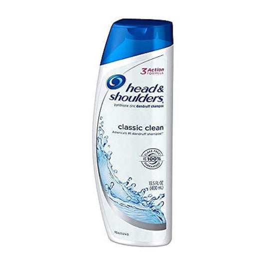 Head & Shoulders Shampoo, Daily, Classic Clean 13.5 Fl Oz