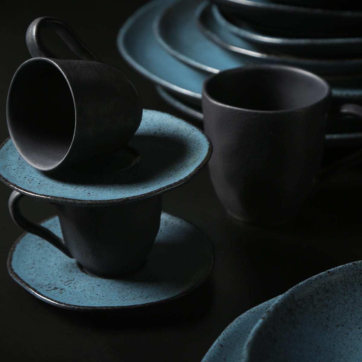 Coffee Cup & Saucer Set of 6