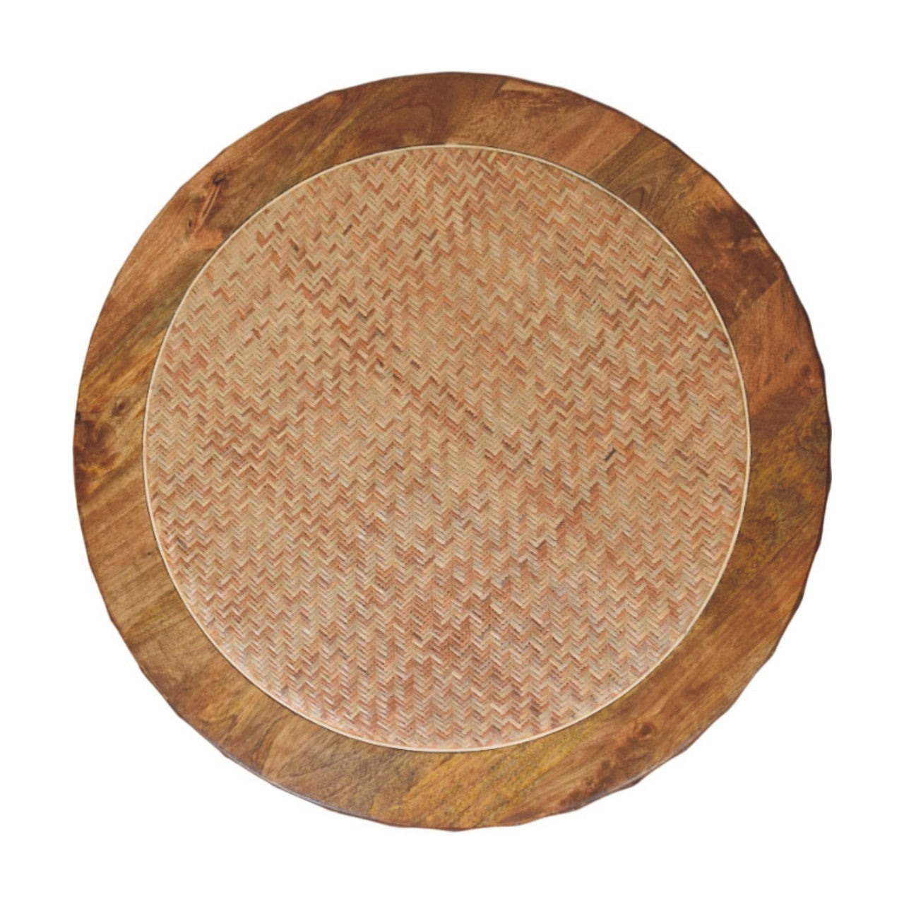Artisan Furniture Solid Wood Rivera Rattan Coffee Table