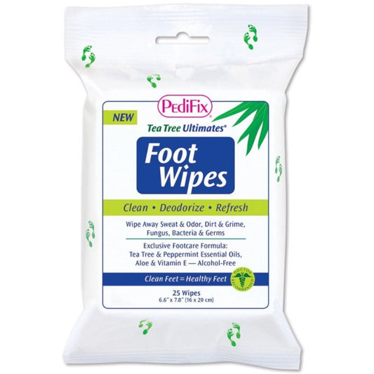 PediFix Tea Tree Ultimates Foot Wipes