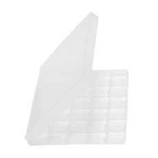 Disposable Clear Troche Molds with Dispensing Sleeves, 30 Cavity (Bulk Case of 1,000)