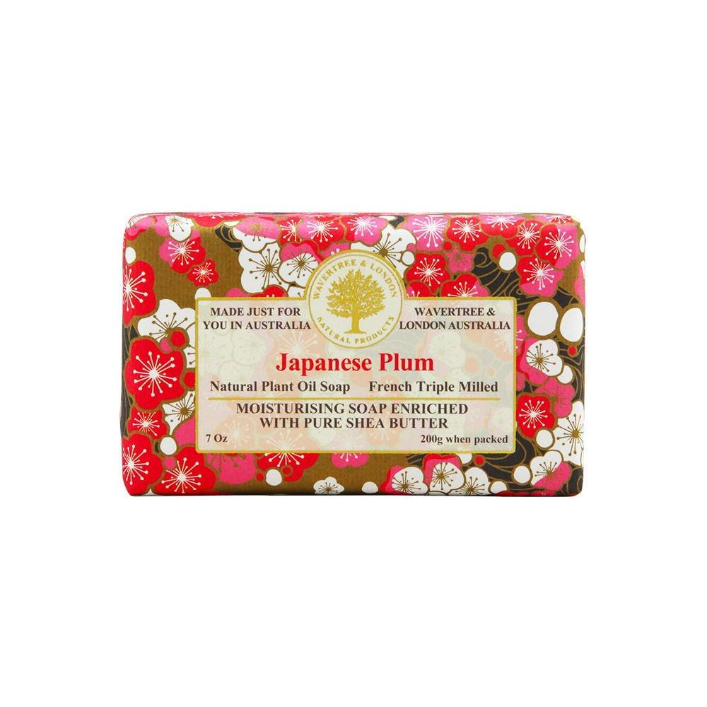 Wavetree & London Japanese Plum  French Triple Milled Soap 7oz