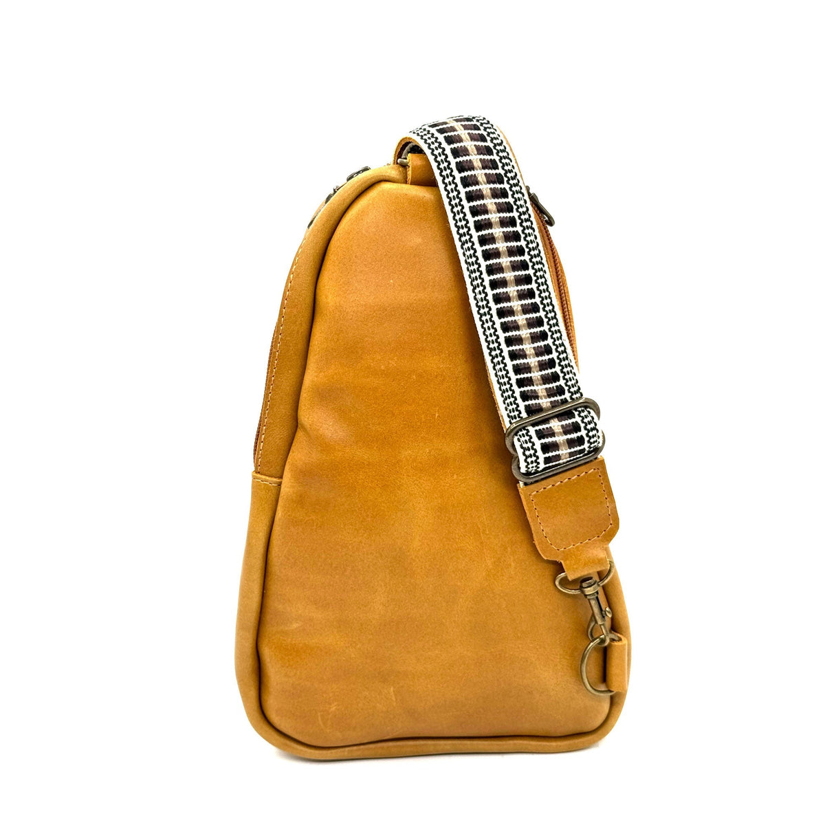 Sling Crossbody Backpack in Amber