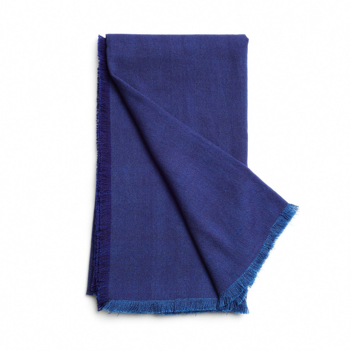 Herringbone Plush Soft Merino Handwoven Throw