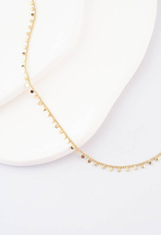 Joyful Radiance Necklace in Gold