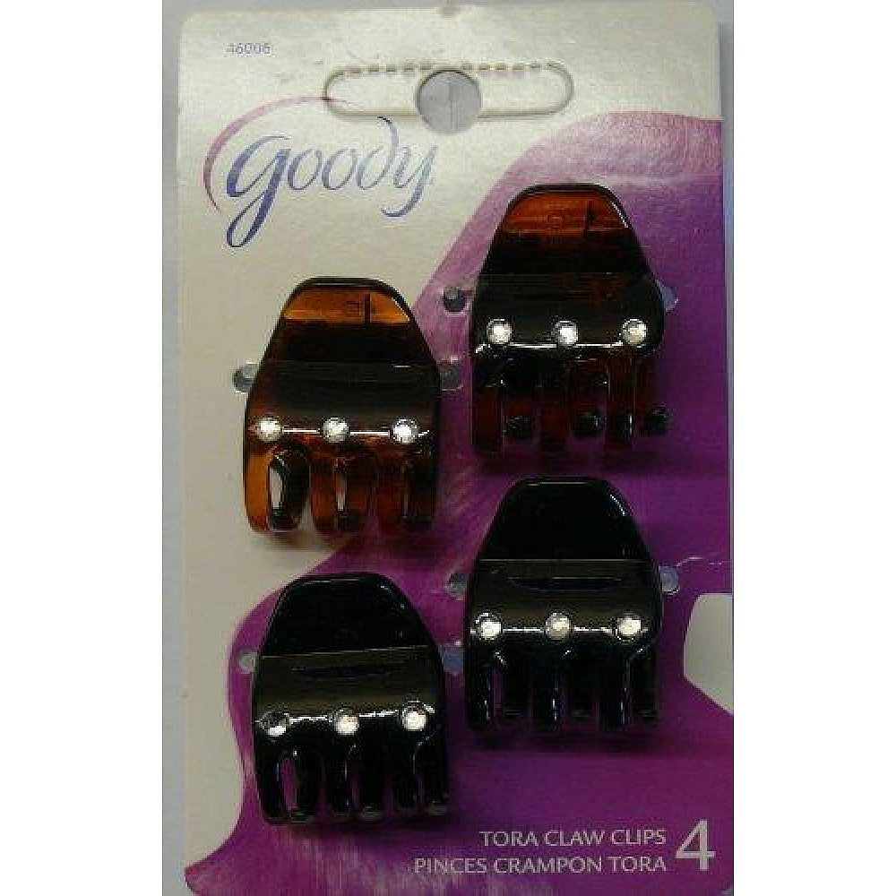 Goody WoMens Classics Claw Clip, Jeweled Half Pony