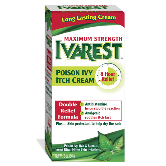 Ivarest Double Relief Formula Maximum Strength Poison Ivy Itch Cream