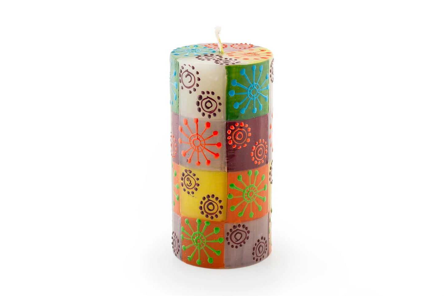 Magic Garden Painted Candles