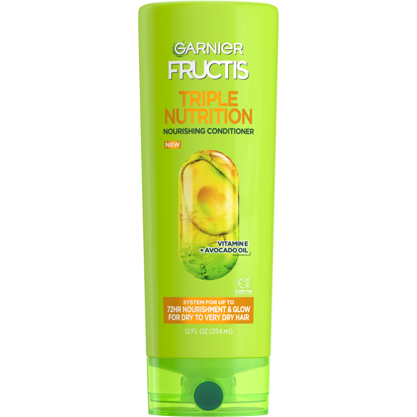 Fructis Garnier Triple Nutrition Nourishing Conditioner, 12 Fl Oz