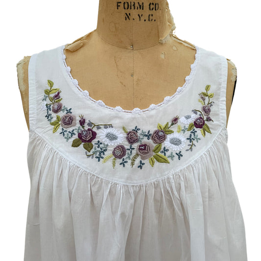 Purple Rosebud Nightgown