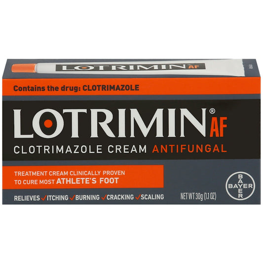 Lotrimin AF Antifungal, Clotrimazole Cream