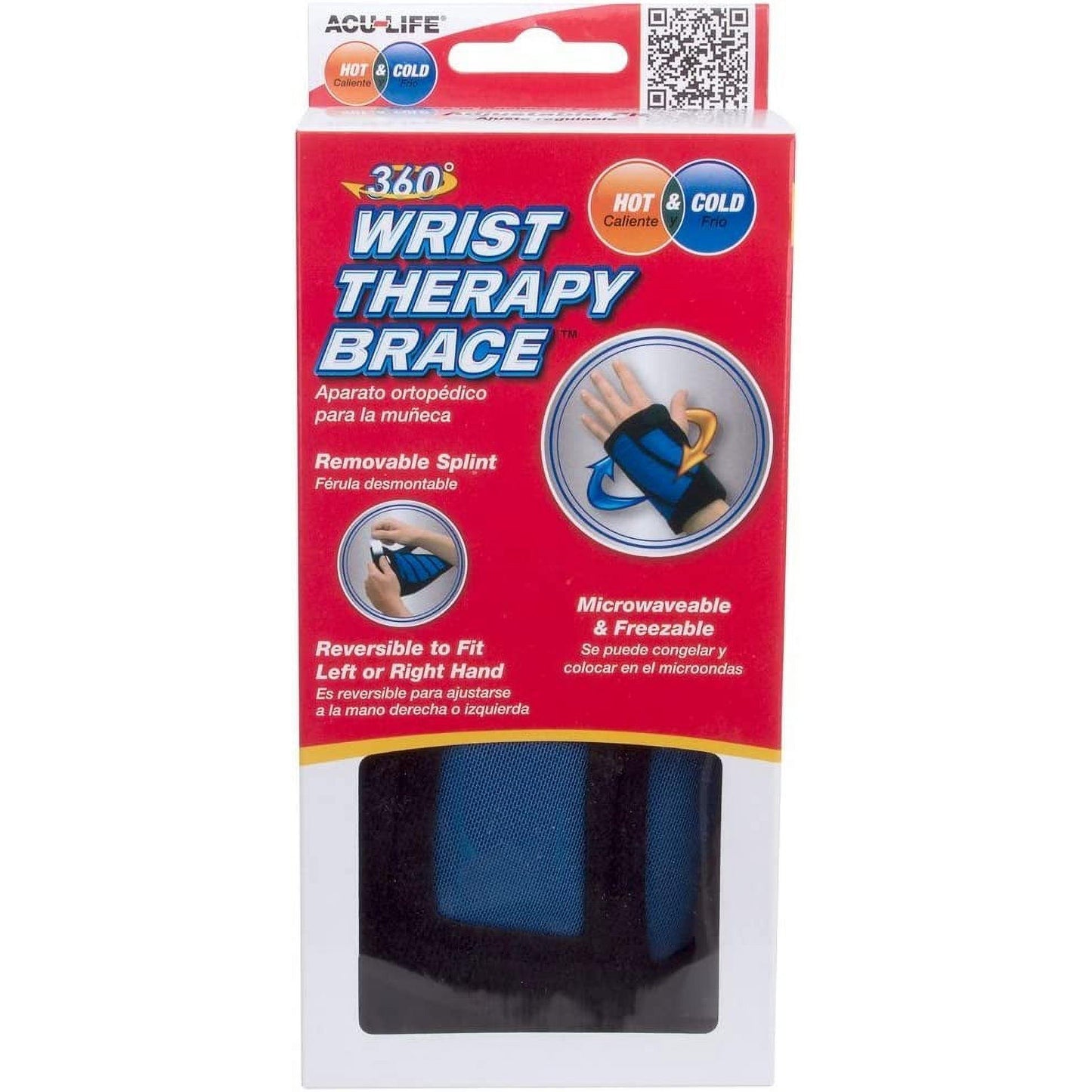 Acu-Life Wrist Therapy Brace - Hot & Cold Relief