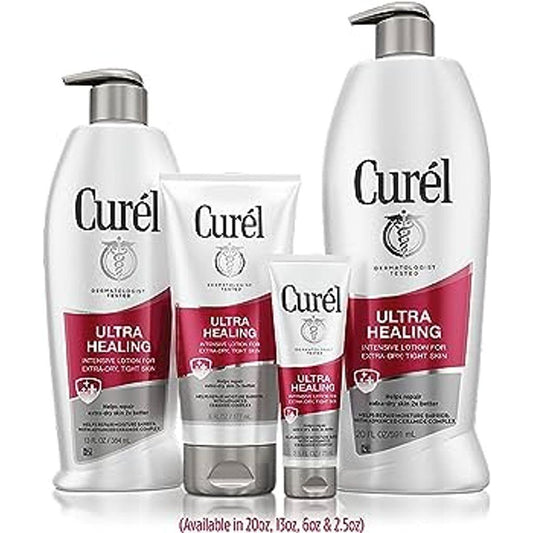 Curel Ultra Healing Moisturizing Lotion For Extra Dry Skin, 6 Oz