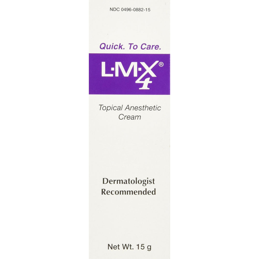 Lmx 4% Lidocaine Topical Anesthetic Cream, 15 Gm