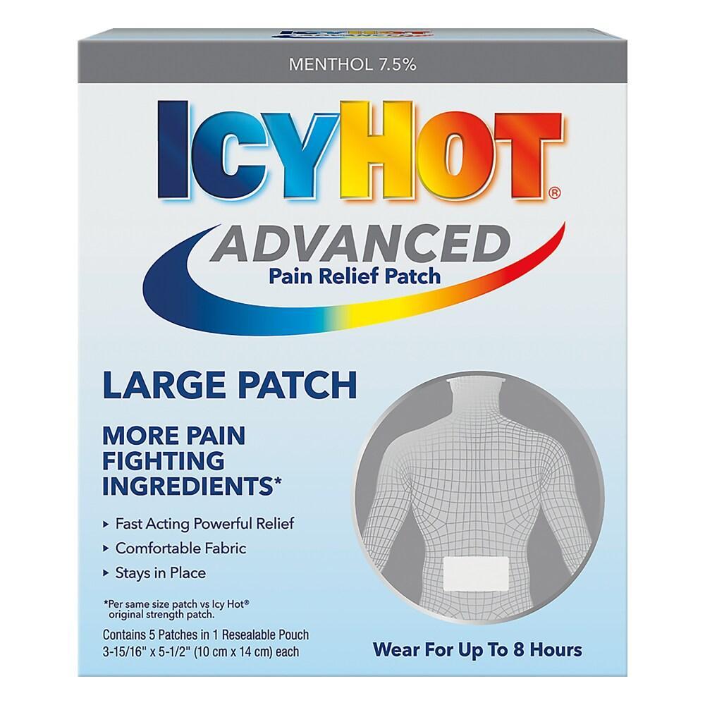 Icy Hot Advanced Pain Relief Large Patch
