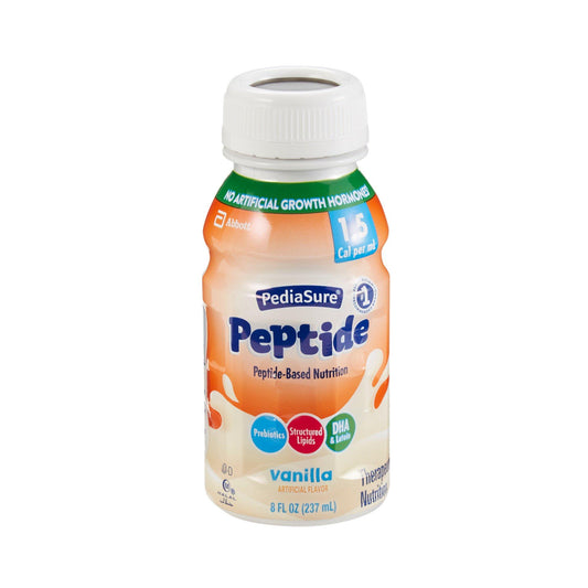 Pediasure Abbott Nutrition Peptide 1.5 Cal Vanilla, 8 Oz. Bottle, 24EA/CS
