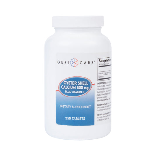 Geri-Care Oyster Shell Calcium 500 Mg Plus Vitamin D