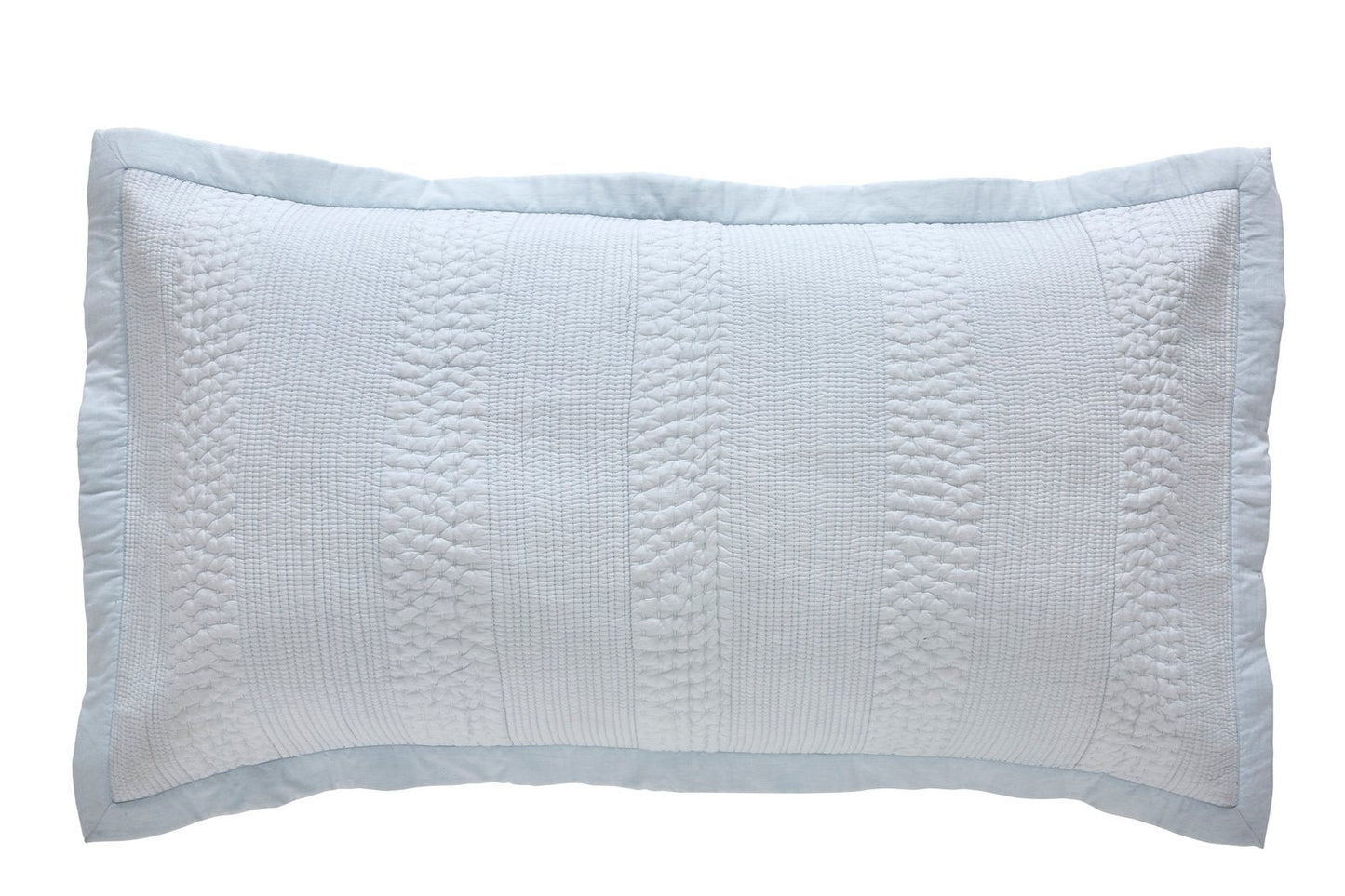 Laysan Quilted Cotton Coverlet Sham