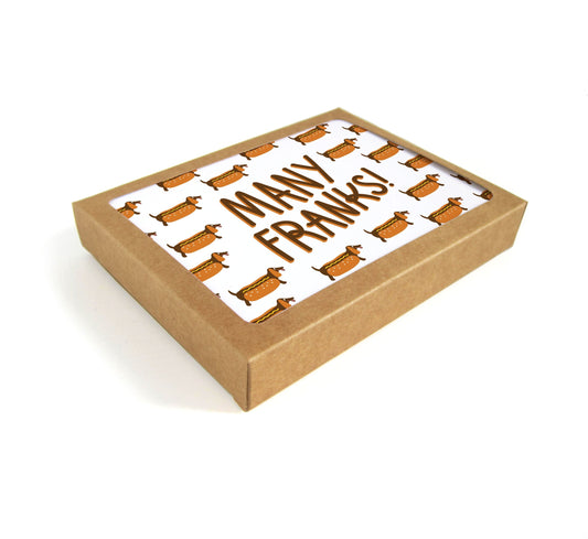 Many Franks Card - Set of 8