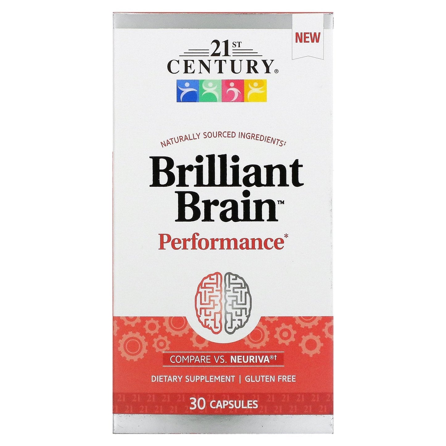 21st Century Brilliant Brain Performance, 30 Capsules