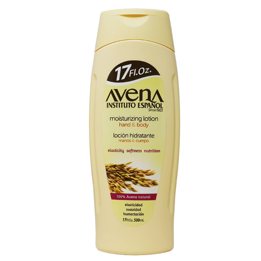 Avena Moisturizing Milk Hand & Body Lotion 17 Oz