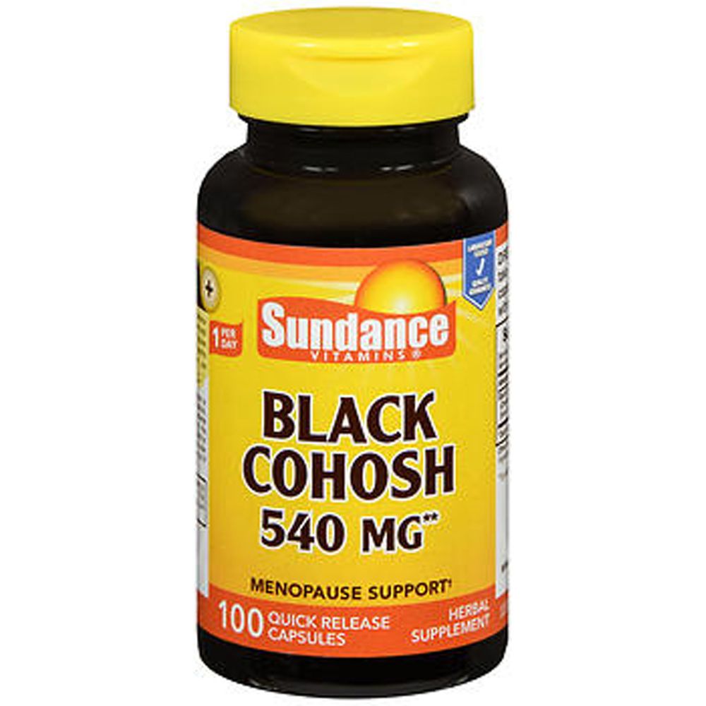 Sundance Black Cohosh - 100 Quick Release Capsules