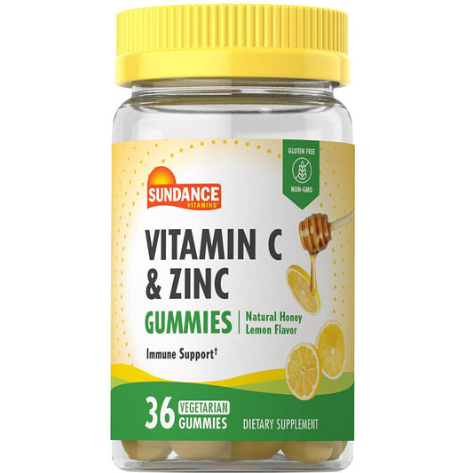 Sundance Vitamins Vitamin C And Zinc Vegetarian Gummies