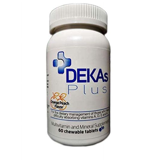 Callion Pharma Dekas Plus Chewable Tablets, 60 Count Each