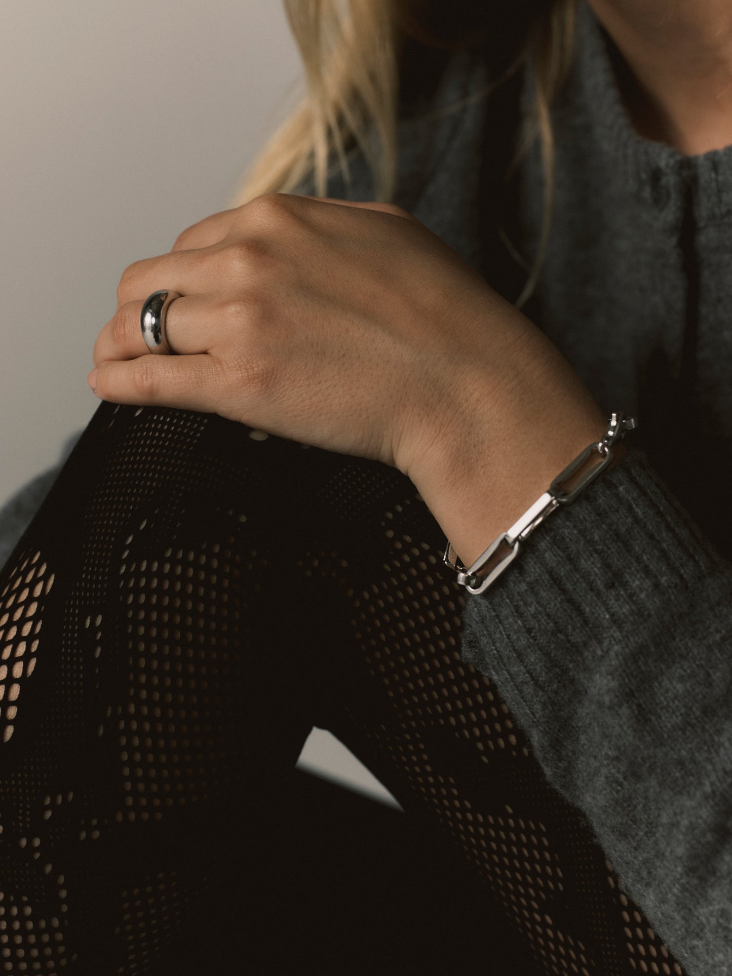 Natalie Thick Dome Ring