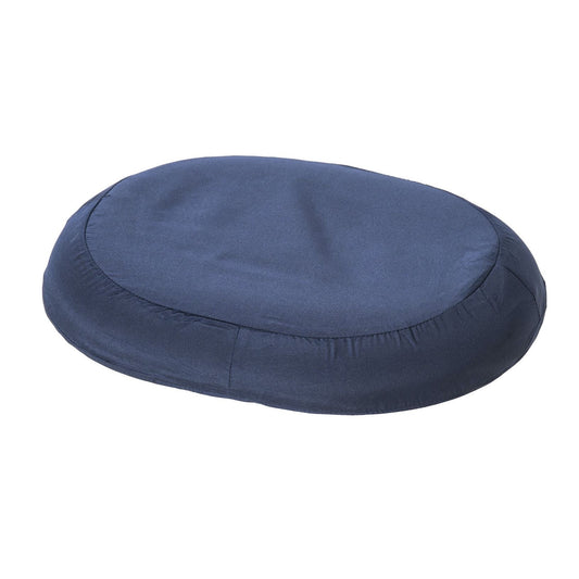 Essential Medical Supply 18" Molded Donut Cushion With Navy Cover