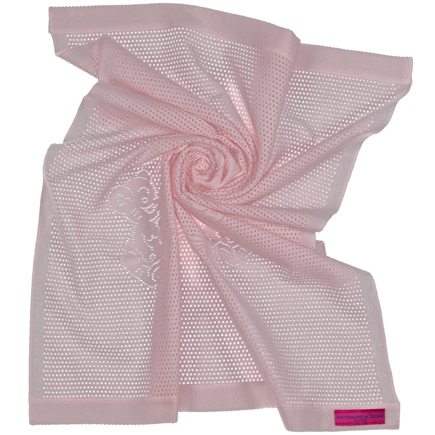 Southampton Home Lace Weave Teddy Bear Baby Blanket ~ Pink ~ - Osadia Concept Store
