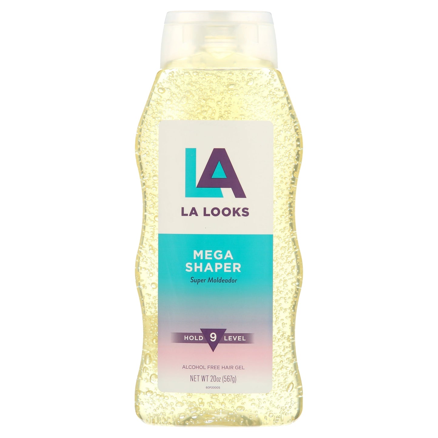 LA Looks Hair Gel, Alcohol Free, Mega Shaper, Super Moldeador