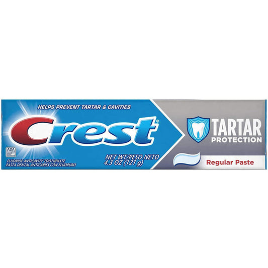 Crest Tartar Protection Toothpaste, Regular Paste, 5.7 Oz