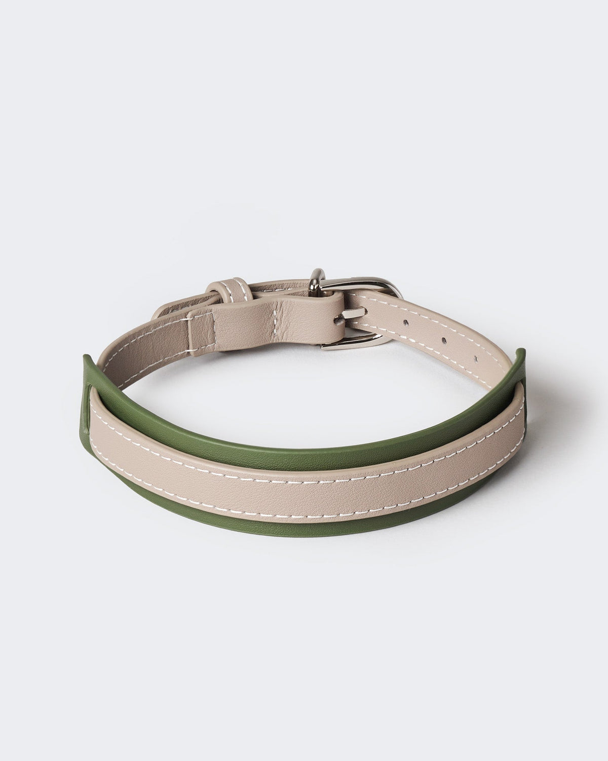 The Ornata Leather Dog Collar | Willow Sage