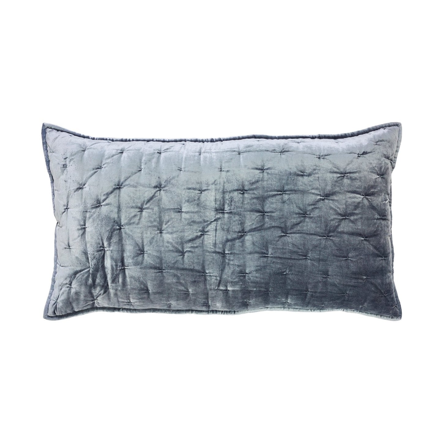 Luna Hand Pinched Velvet Quilt Sham