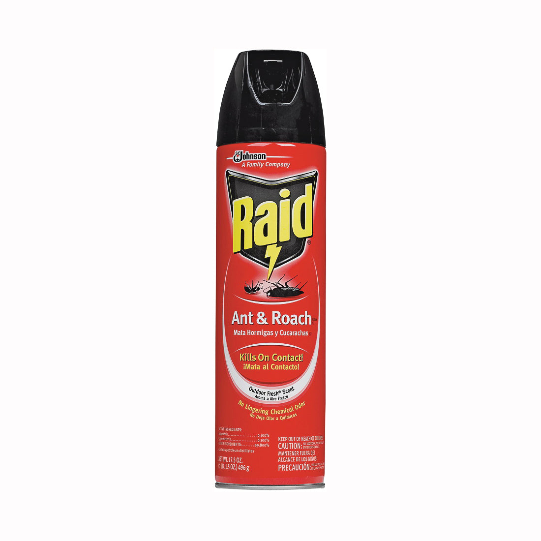 Raid 17.5 Oz. Outdoor Fresh Scent Aerosol Spray Ant & Roach Killer