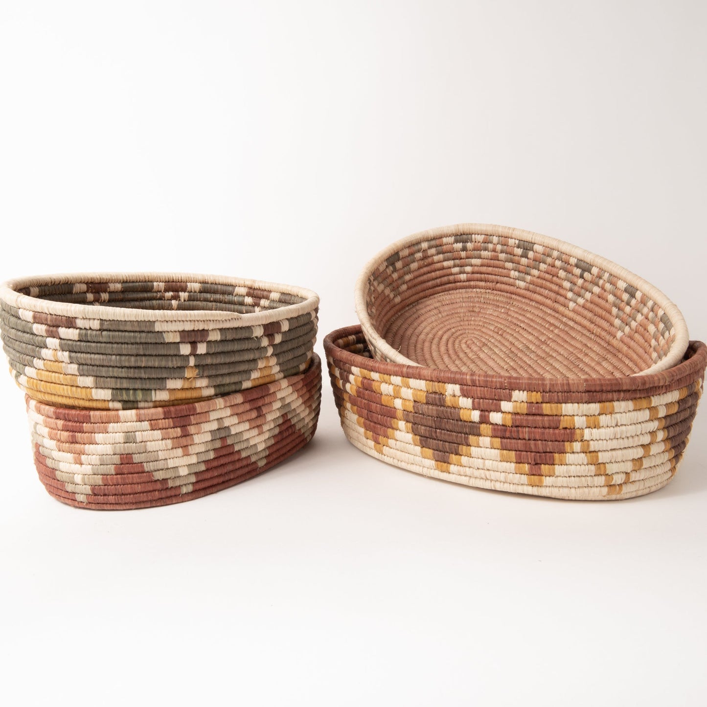 Small Zig Zag Basket ~ Elevate Collection