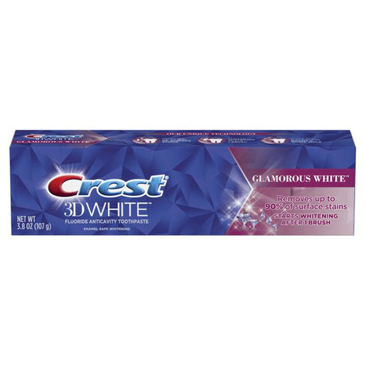 Crest Toothpaste, Advanced, Glamorous White 3.8 Oz