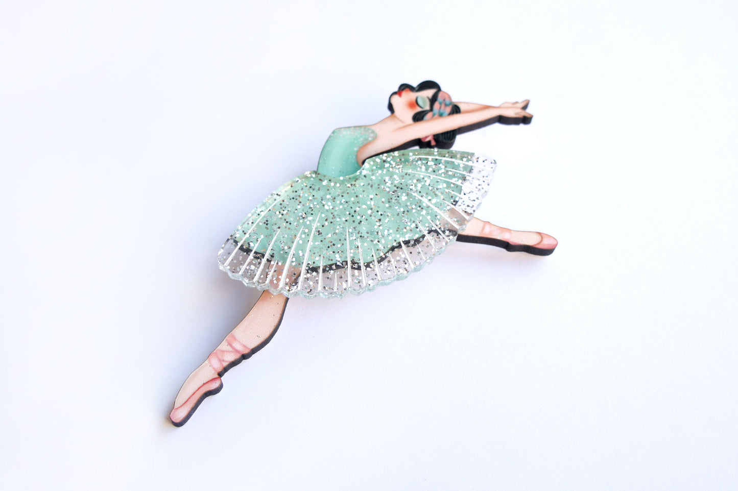 Classical Ballet Brooch by Laliblue