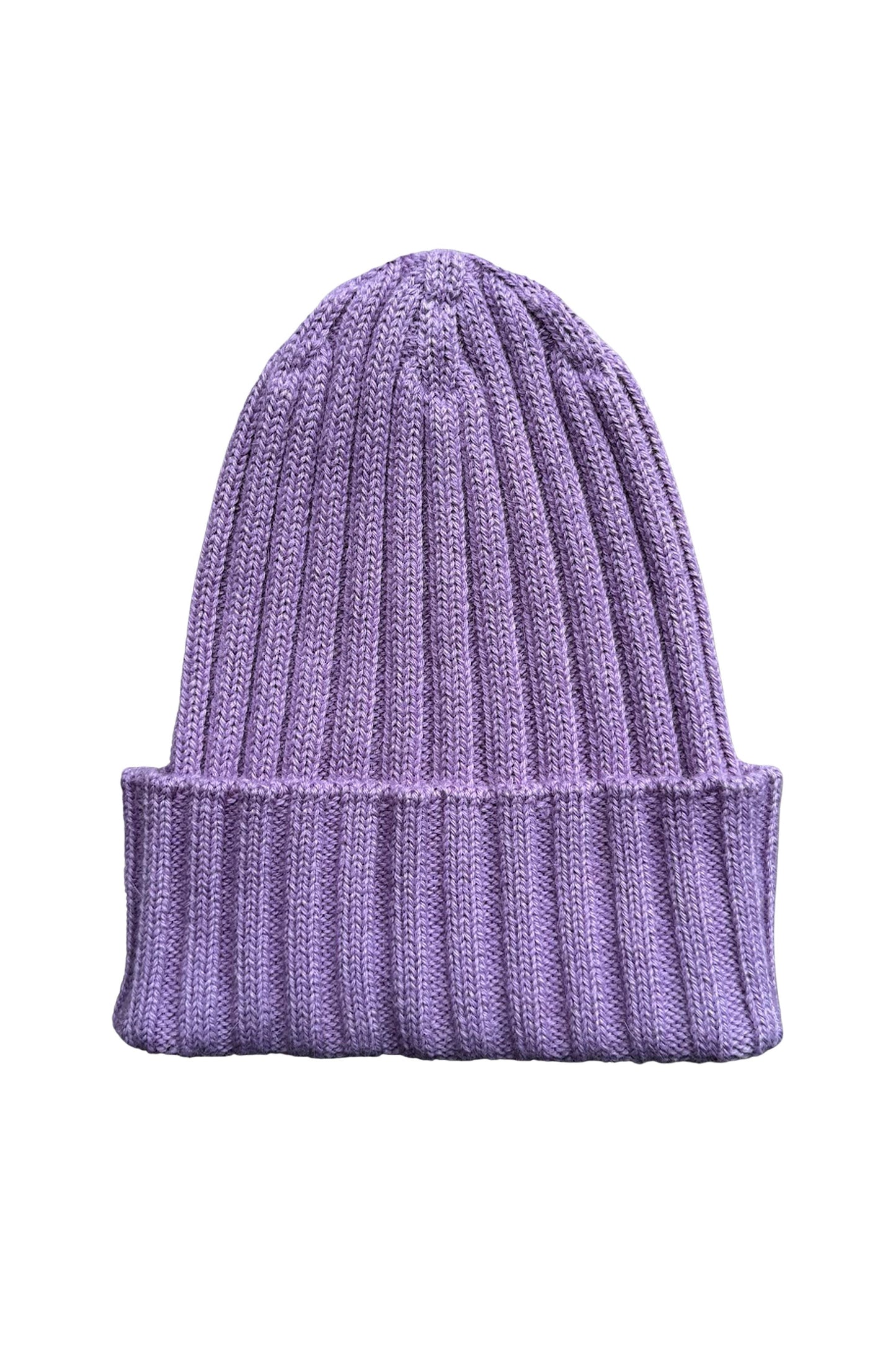 Ribbed Beanie - Iris