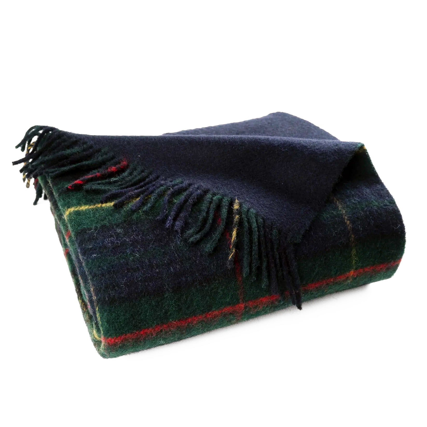 Highland Tweeds Double Cloth Reversible Throw (Hunting Stewart) - Osadia Concept Store