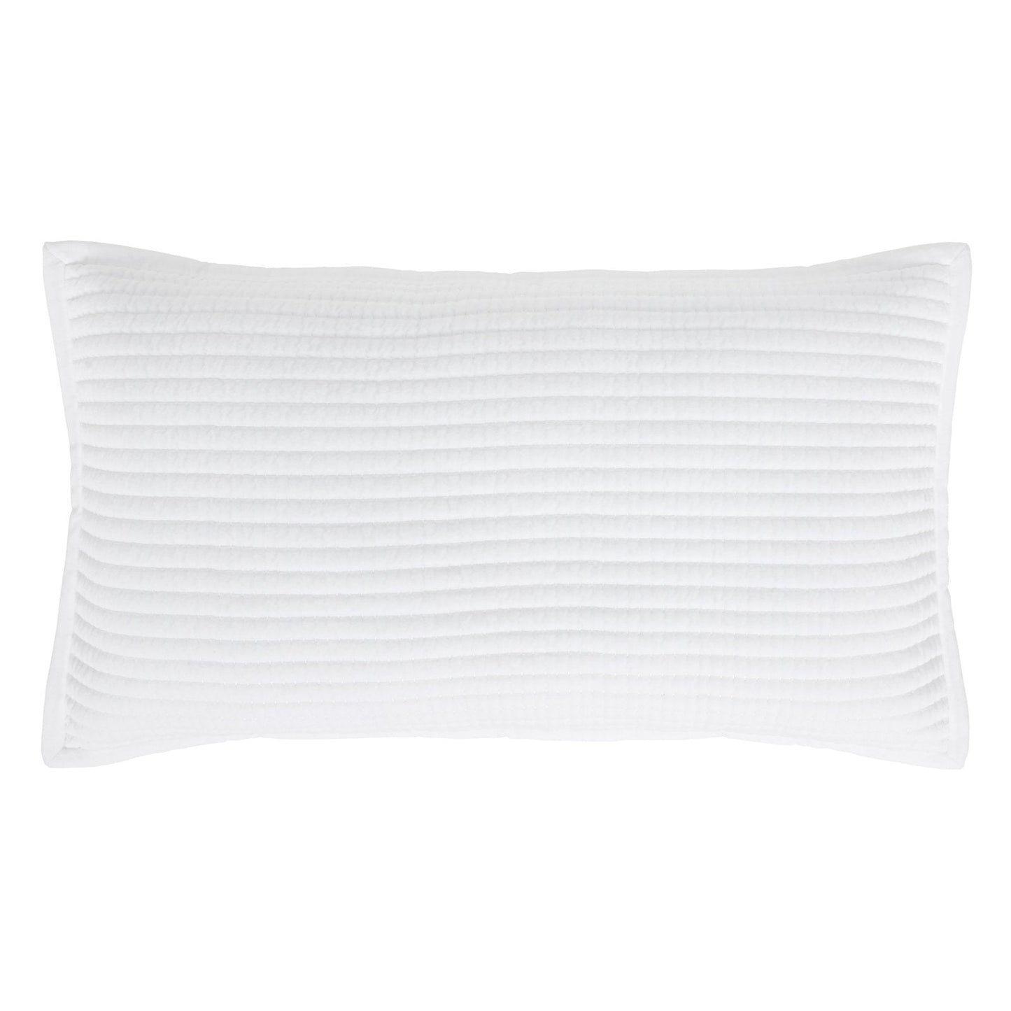 Milton Channel Stitched Velvet Coverlet Sham