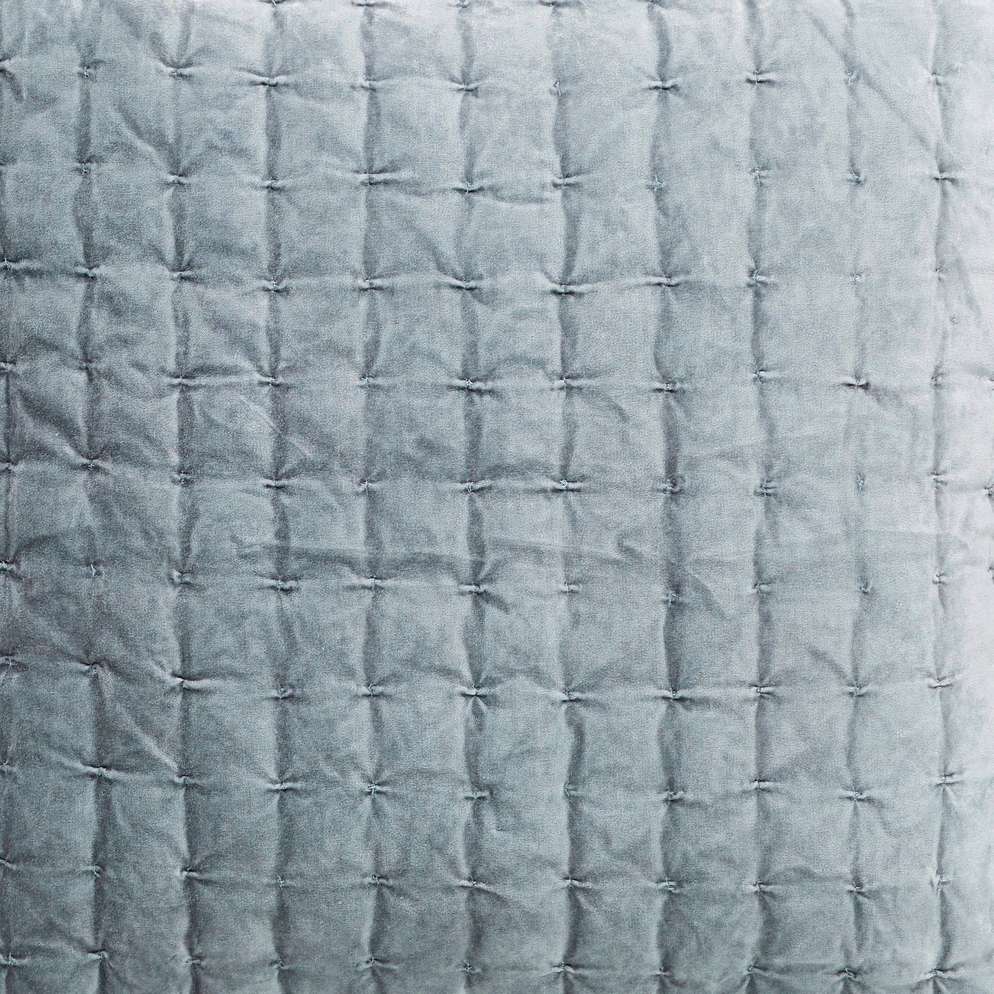 Luna Hand Pinched Velvet Quilt Sham