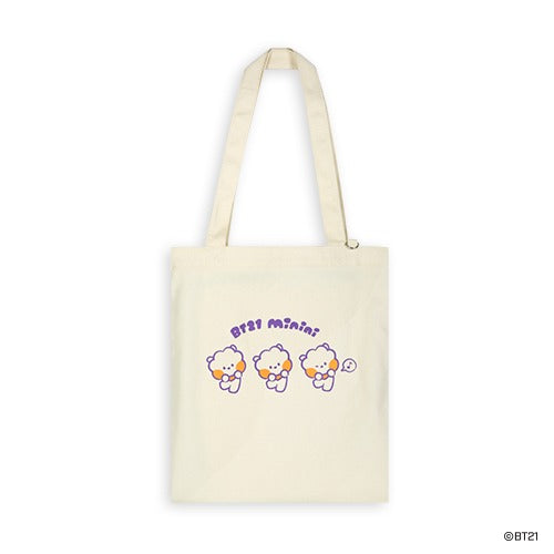 BTS  x BT21 Minini Canvas Bag And Pouch