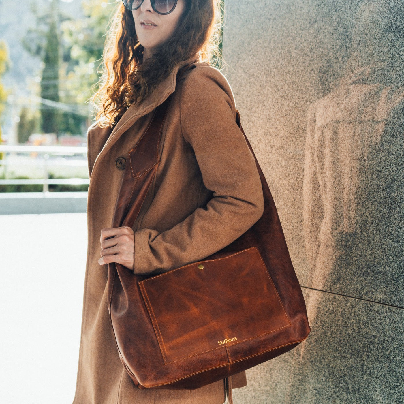 Elevated Hobo in Cognac