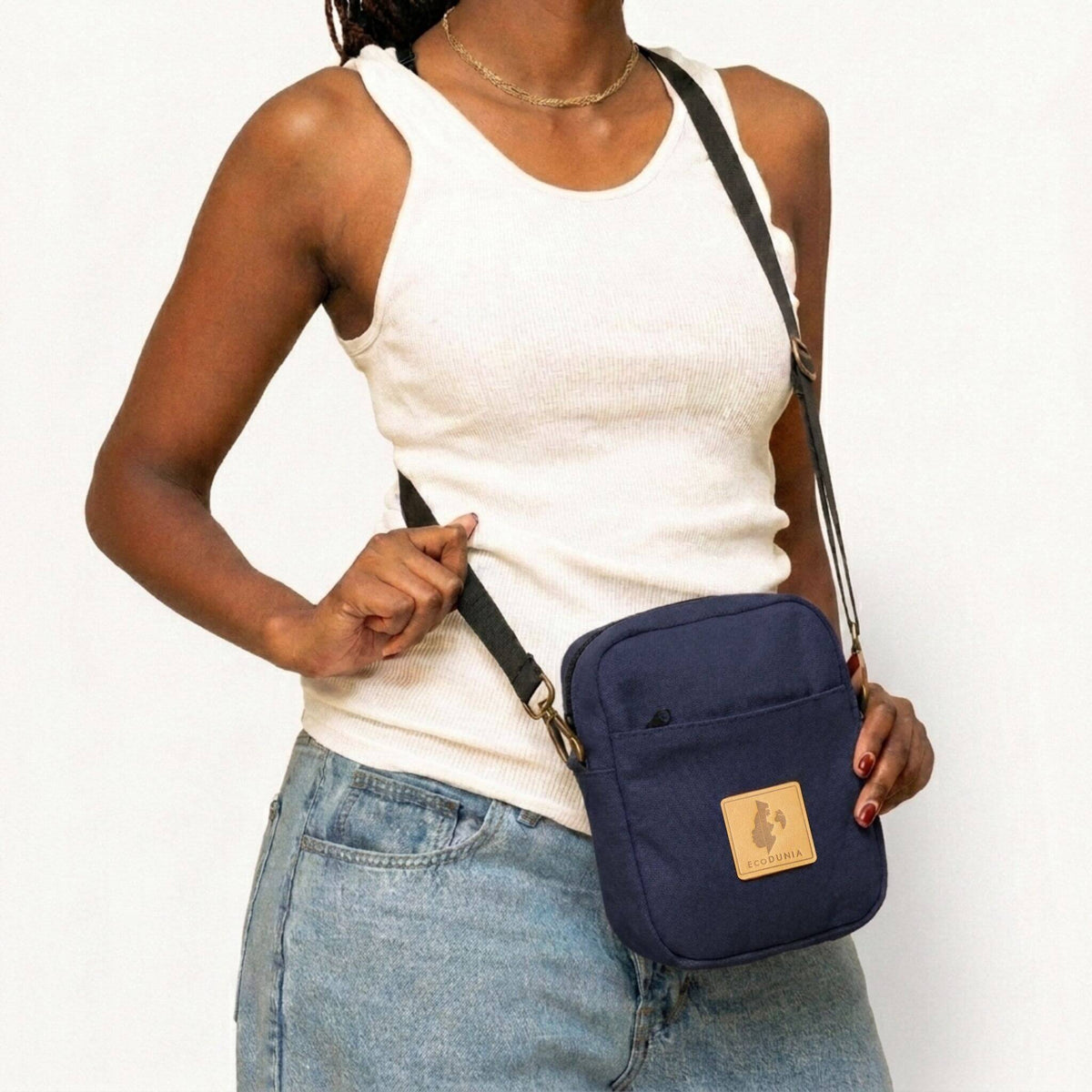 Rozi Convertible Canvas Sling Bag