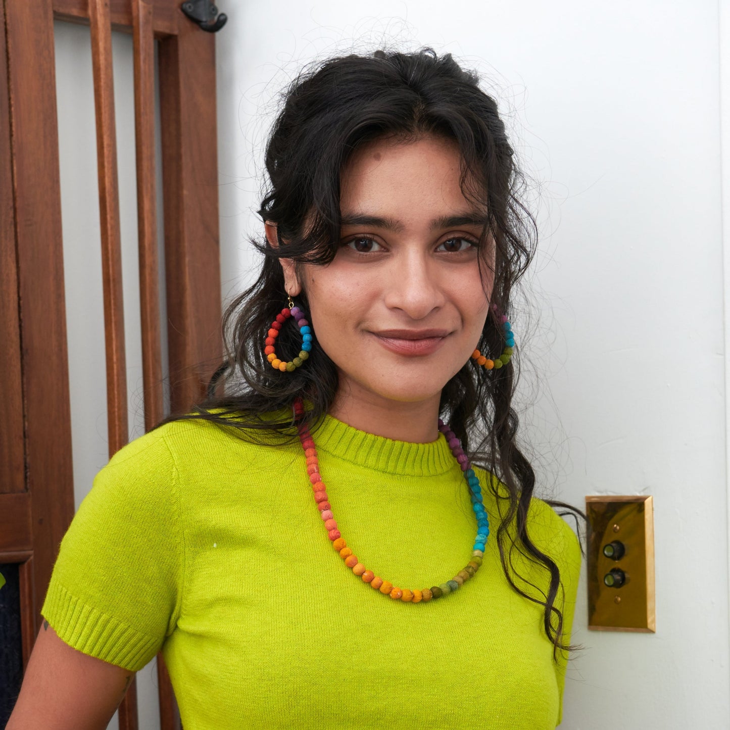 Kantha Prism Necklace