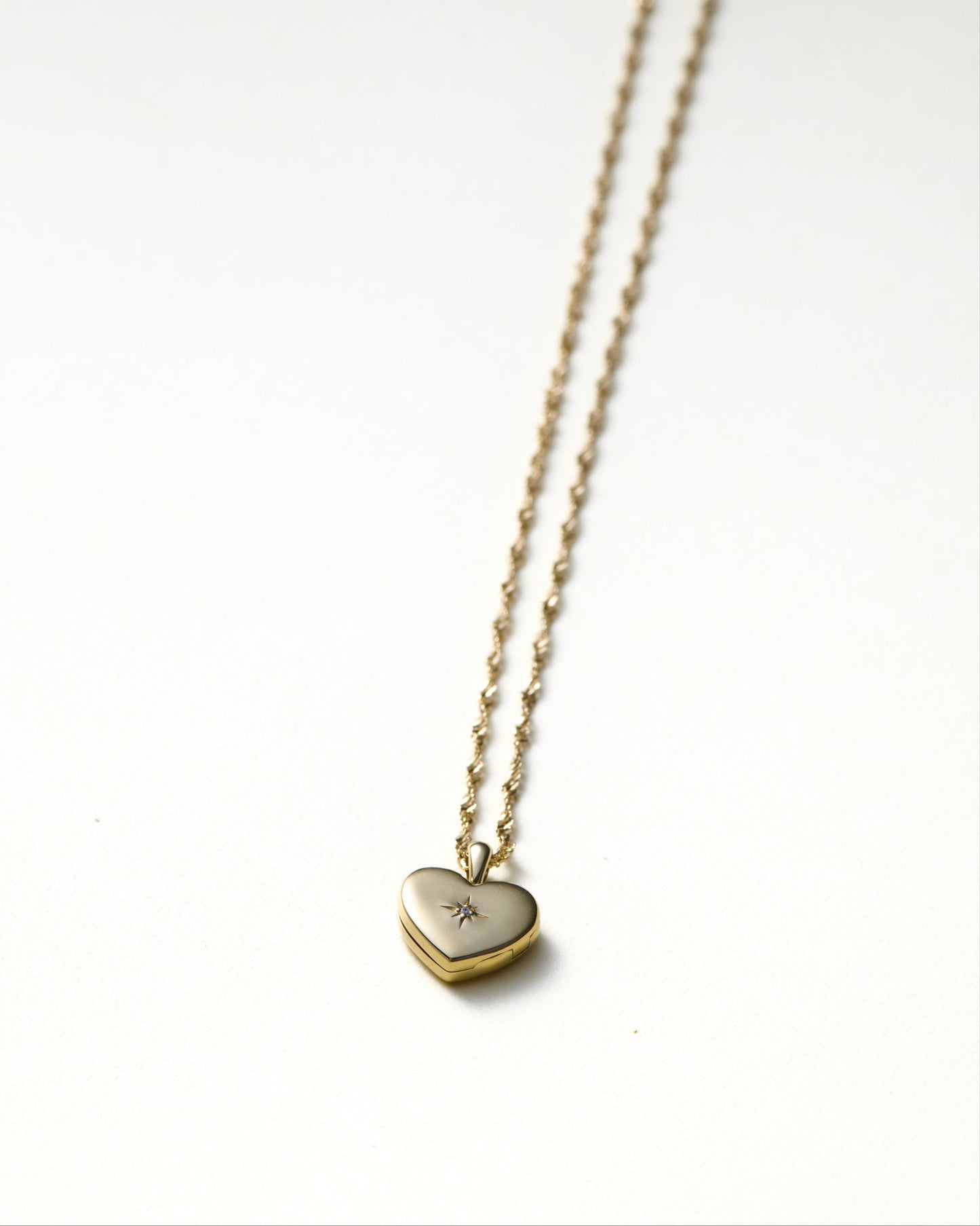 Lily Heart Locket